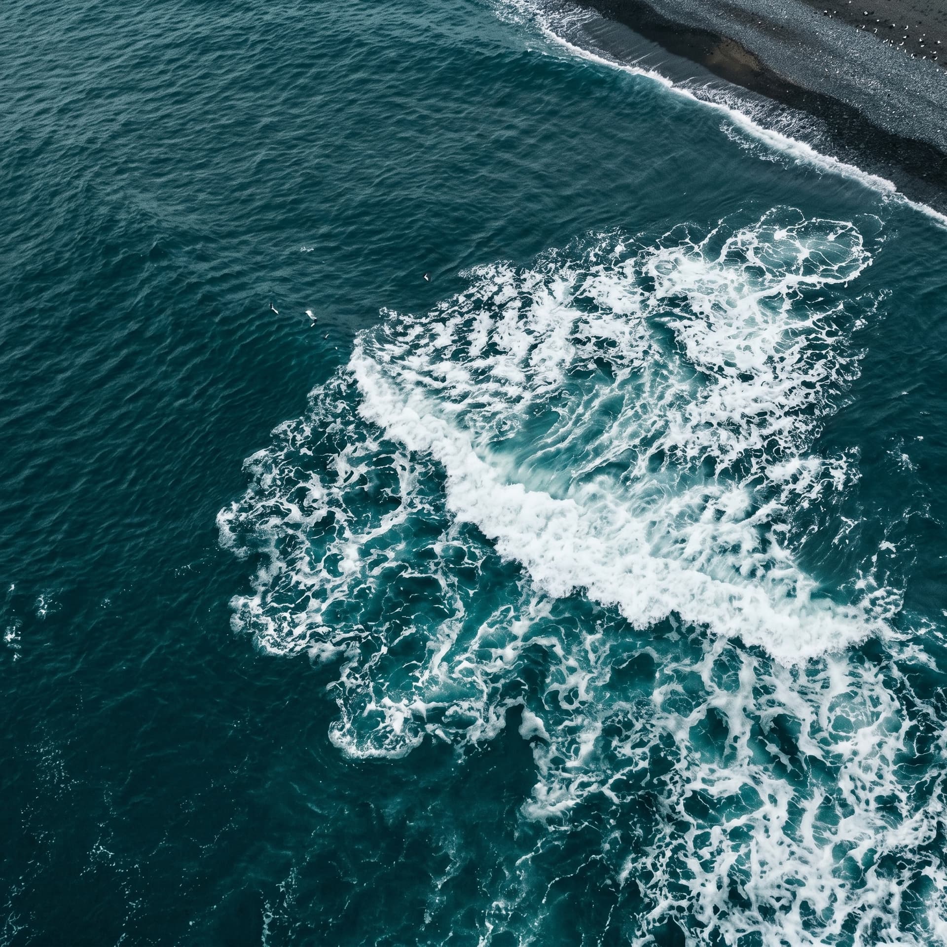 Open ocean water